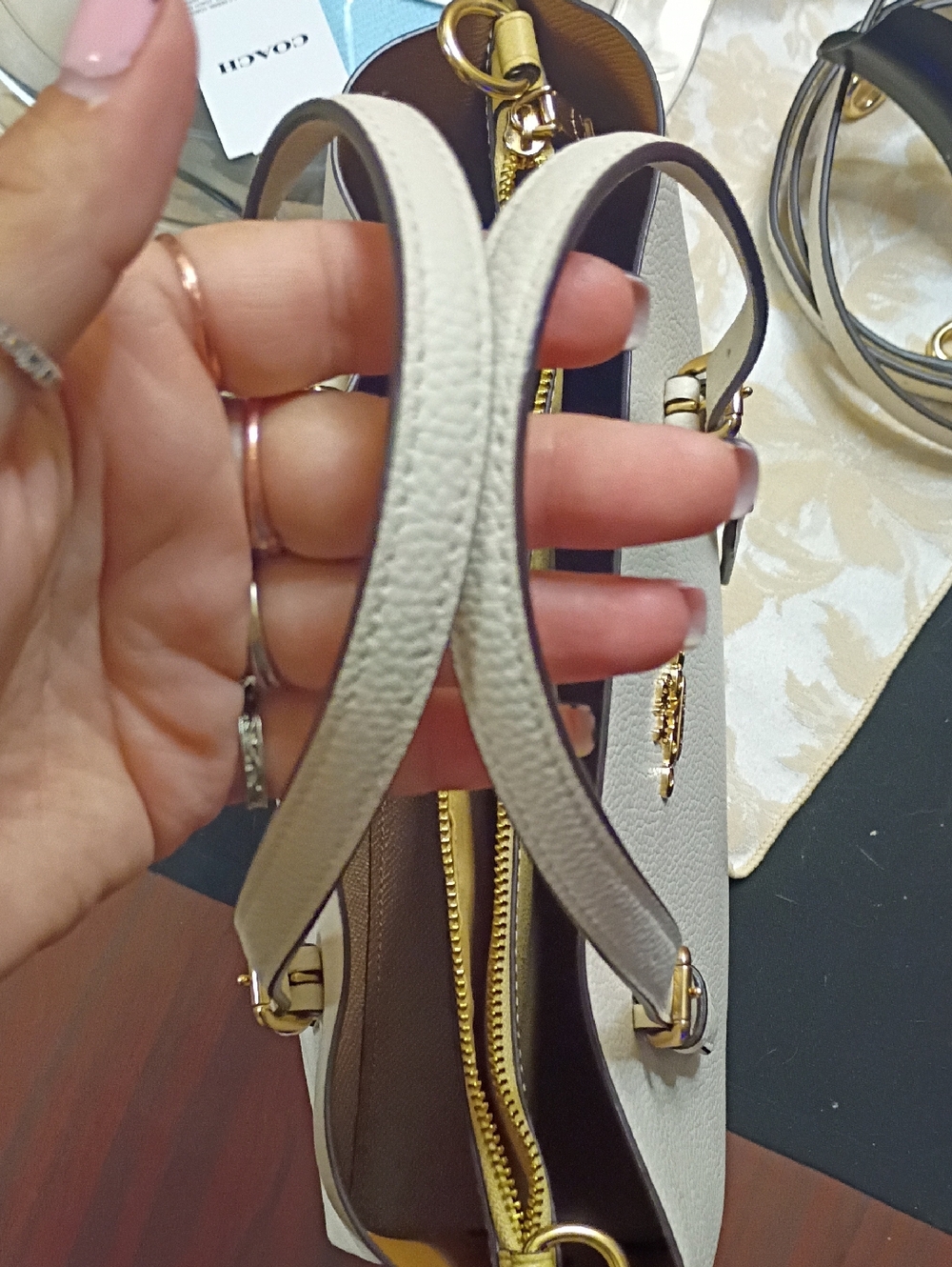 NWT Coach Mollie Tote 25 - Picture 10 of 13
